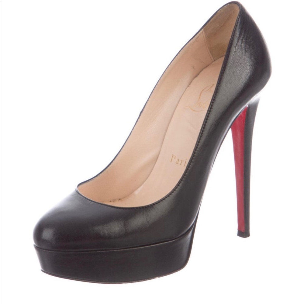 Christian Louboutin Bianca 120 KID size 6.5 black